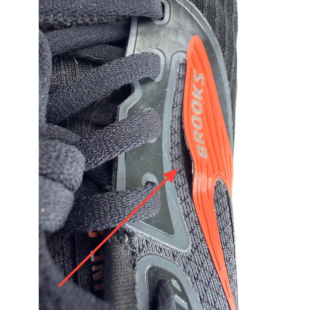 Brooks Adrenaline GTS 24 Running Shoes Womens 8.5M Black Coral DNA Athletic - Picture 6 of 13